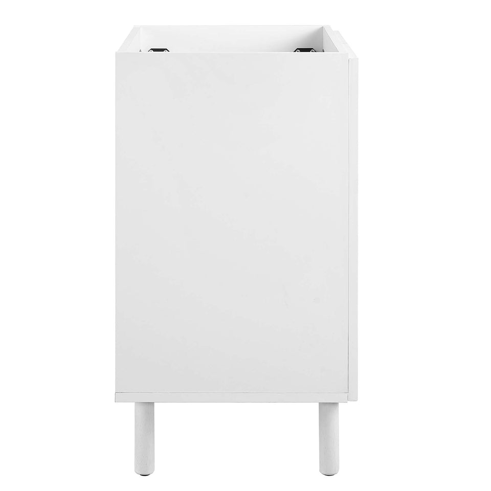 Calla 24" Perforated Metal Bathroom Vanity Cabinet (Sink Basin Not Included) by Modway