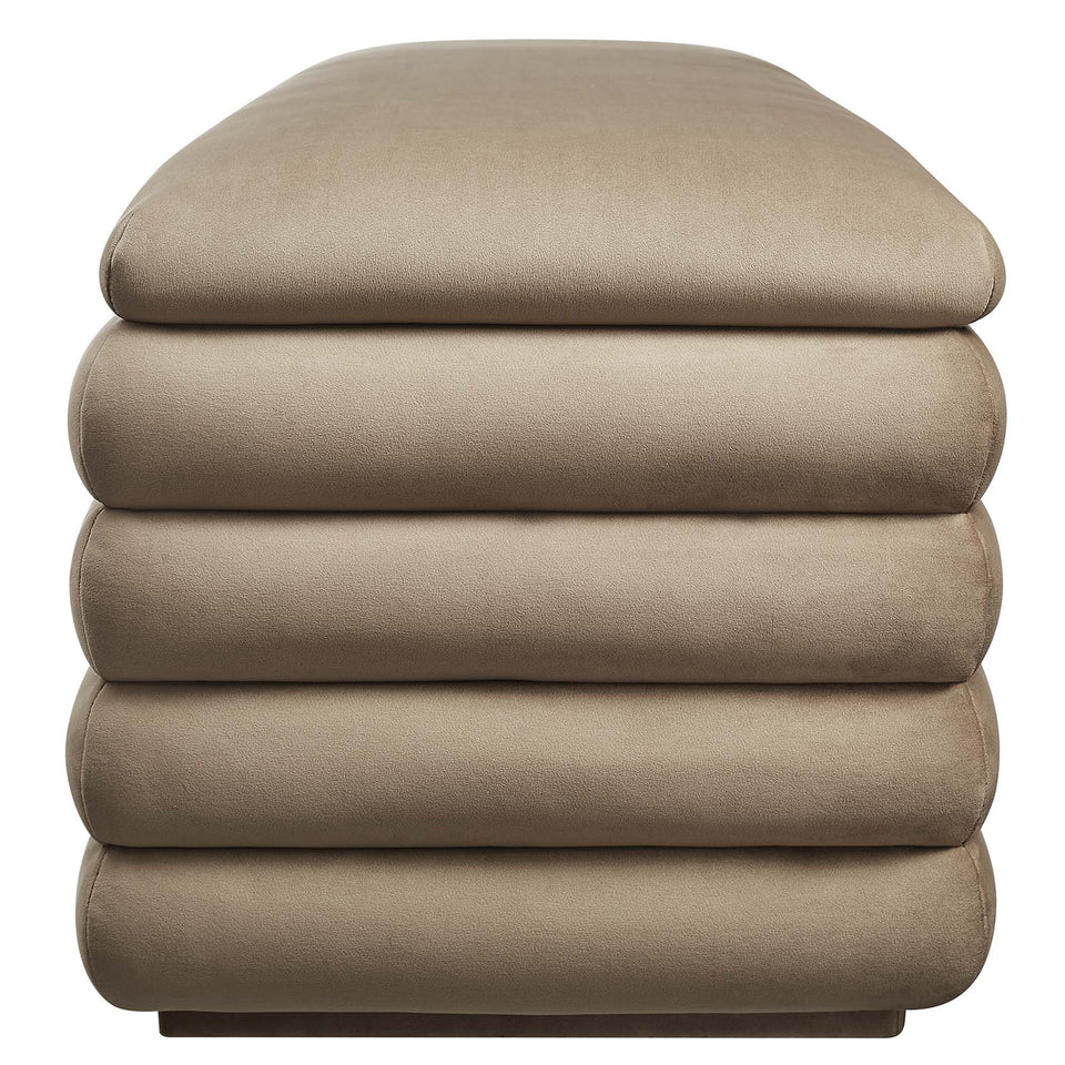 Mezzo Upholstered Performance Velvet Storage Bench by Modway