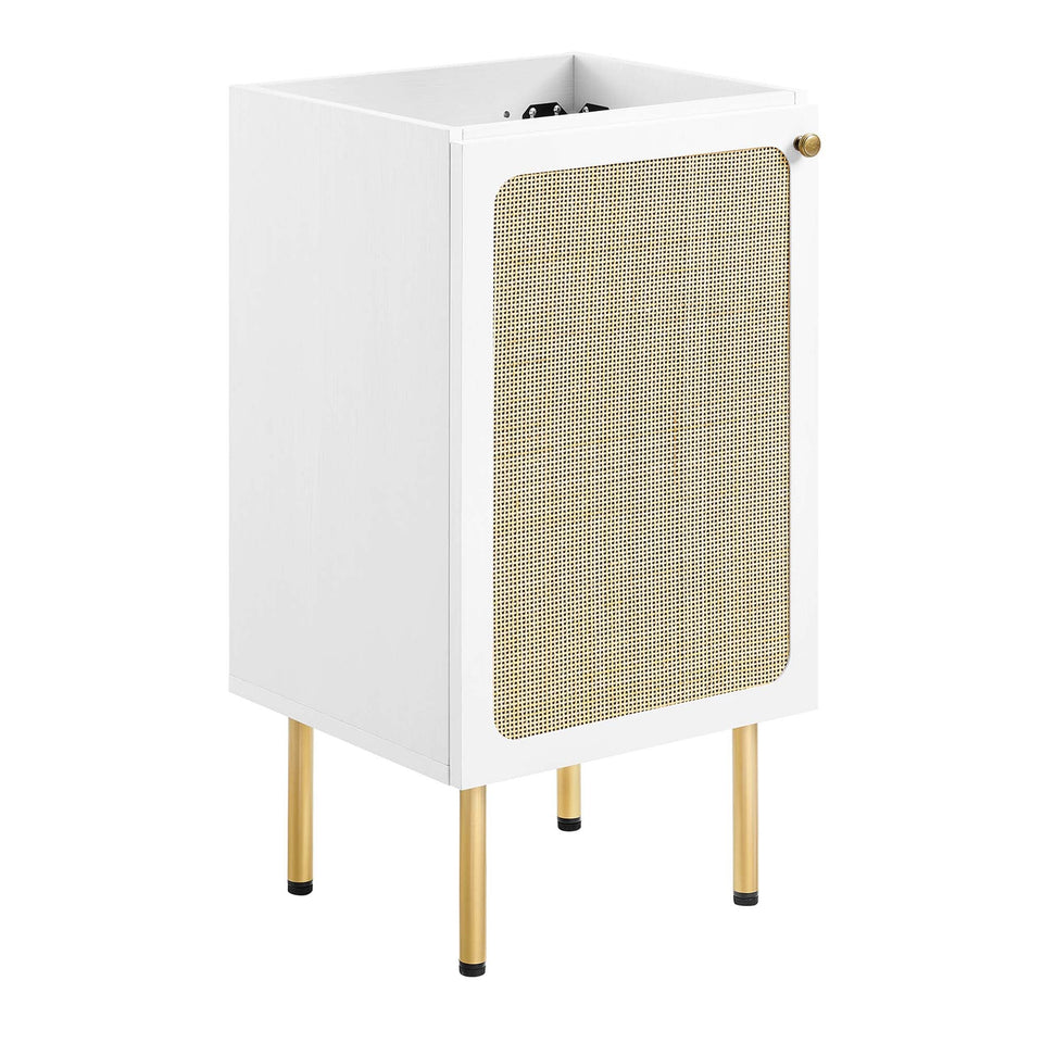 Chaucer Bathroom Vanity with White Basin Included by Modway