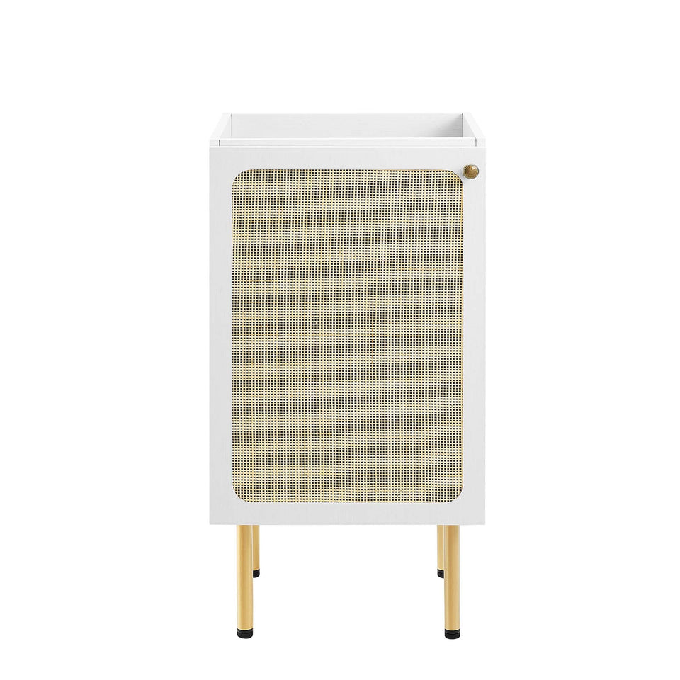 Chaucer Bathroom Vanity with White Basin Included by Modway