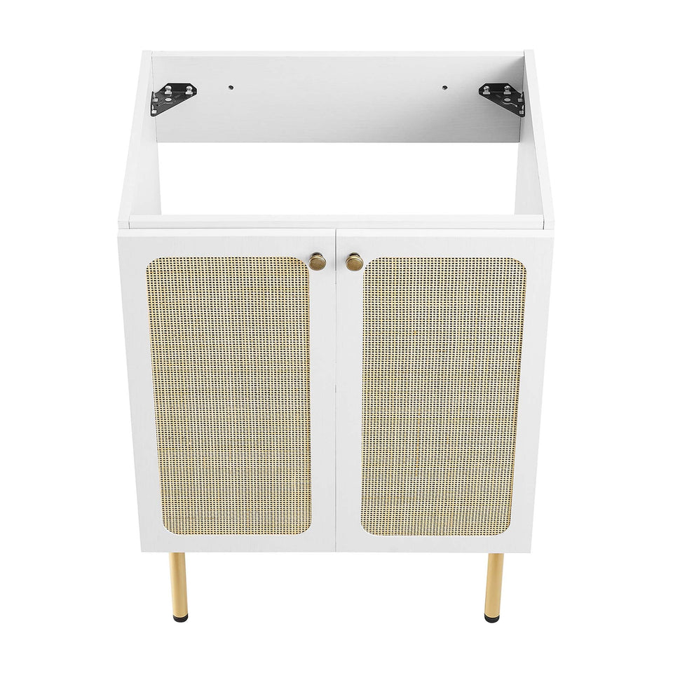 Chaucer Bathroom Vanity with White Basin Included by Modway