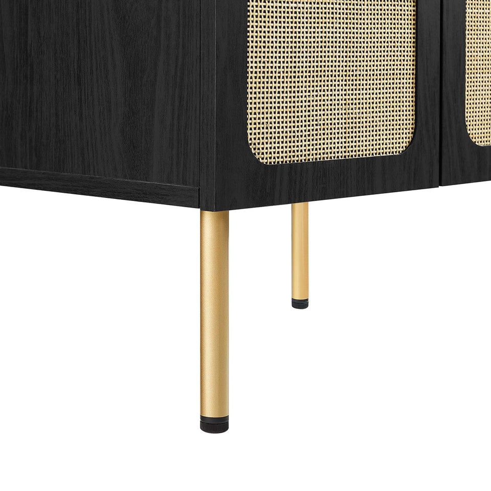 Chaucer Bathroom Vanity with Black Basin Included by Modway