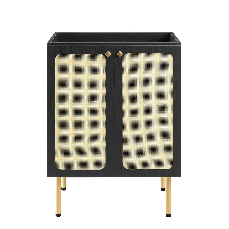 Chaucer Bathroom Vanity with Black Basin Included by Modway