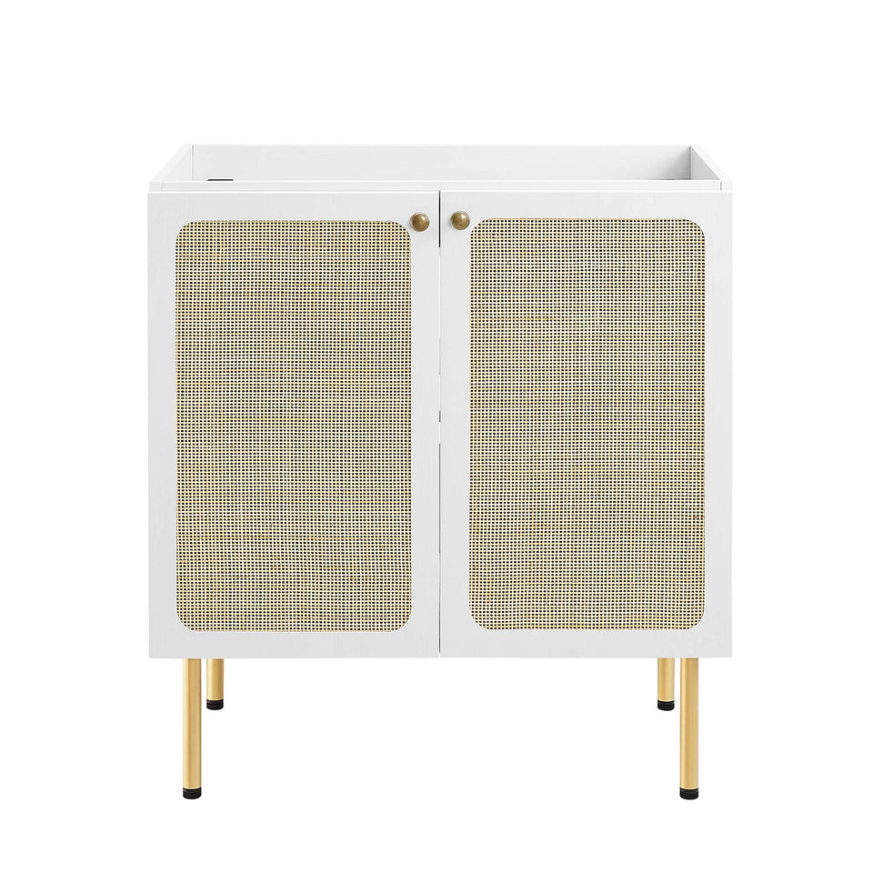 Chaucer Bathroom Vanity with White Basin Included by Modway