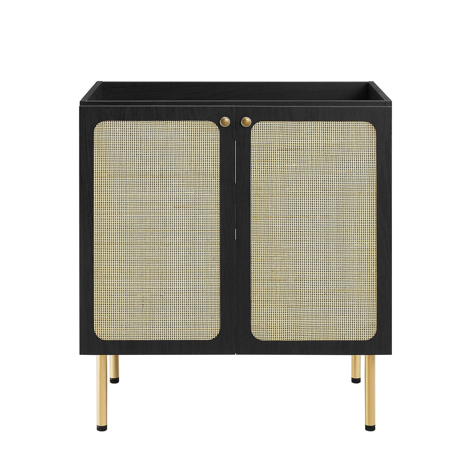 Chaucer Bathroom Vanity with Black Basin Included by Modway