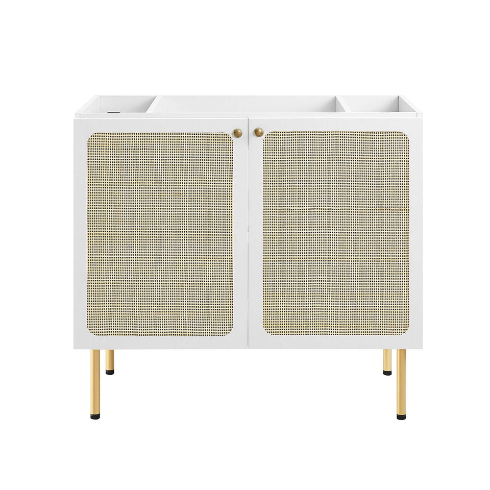 Chaucer Bathroom Vanity with White Basin Included by Modway