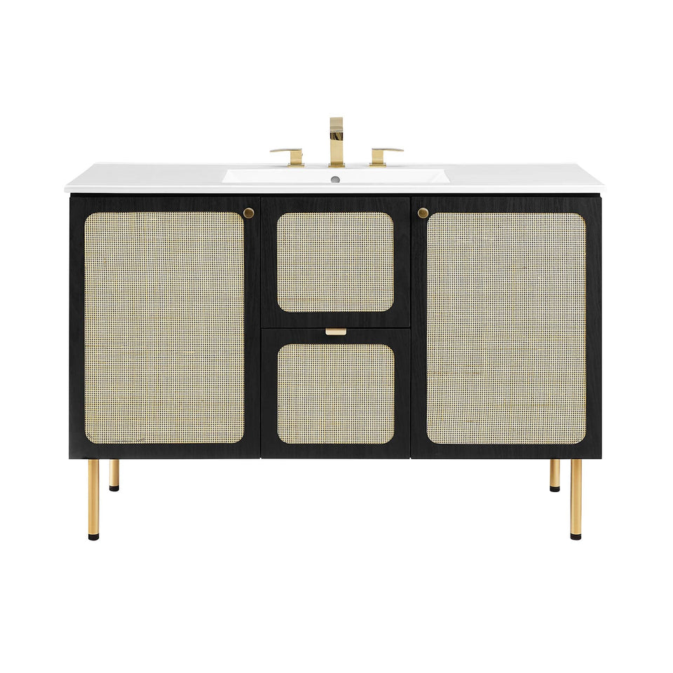Chaucer 48" Bathroom Vanity with White Basin Included by Modway