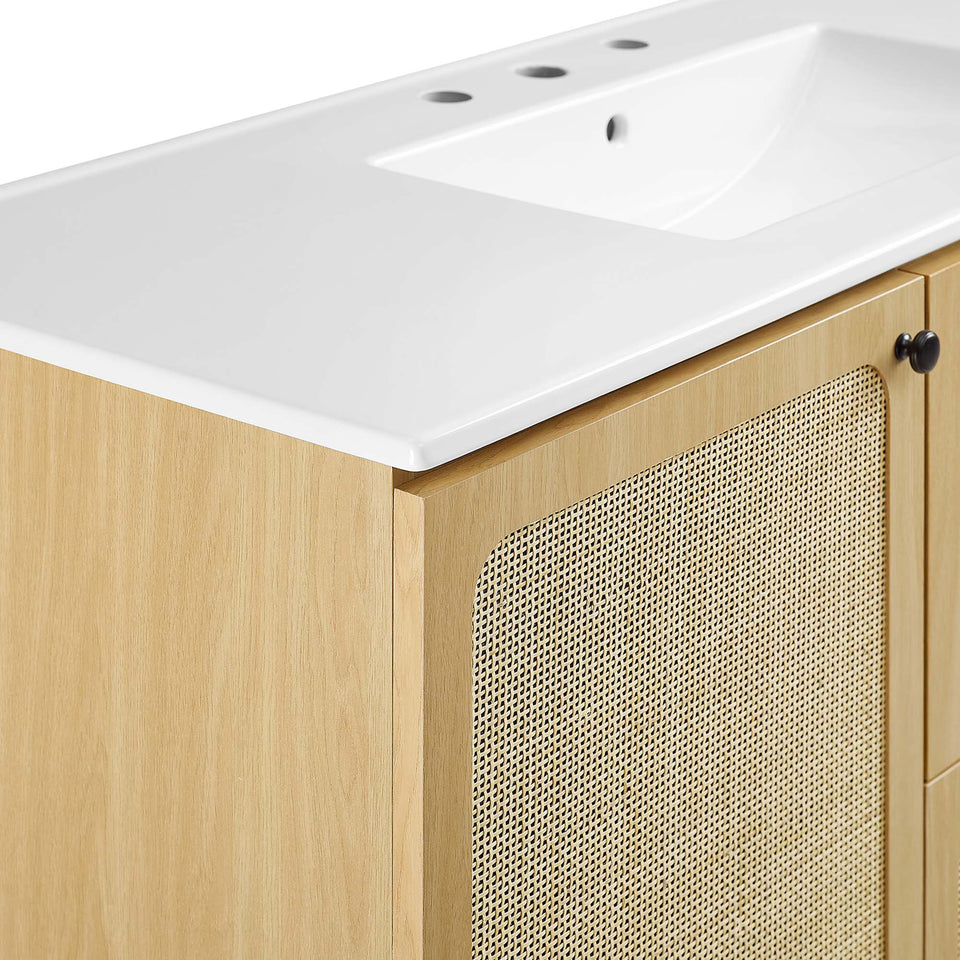 Chaucer 48" Bathroom Vanity with White Basin Included by Modway