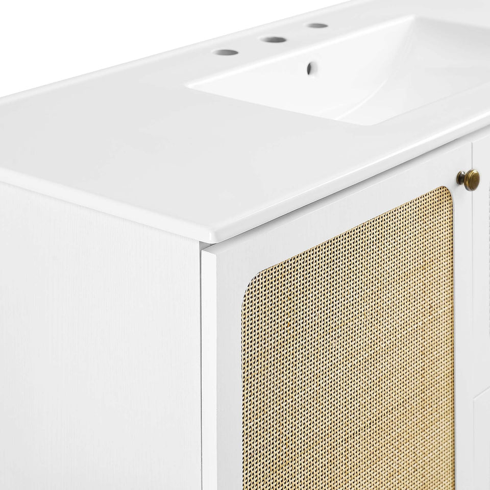 Chaucer 48" Bathroom Vanity with White Basin Included by Modway