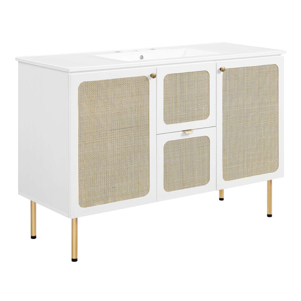 Chaucer 48" Bathroom Vanity with White Basin Included by Modway