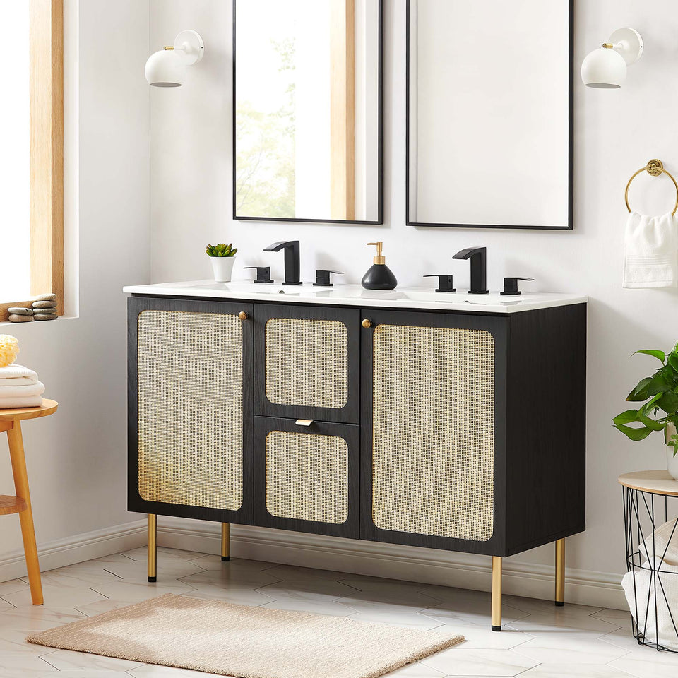 Chaucer 48" Bathroom Vanity with White Basin Included by Modway