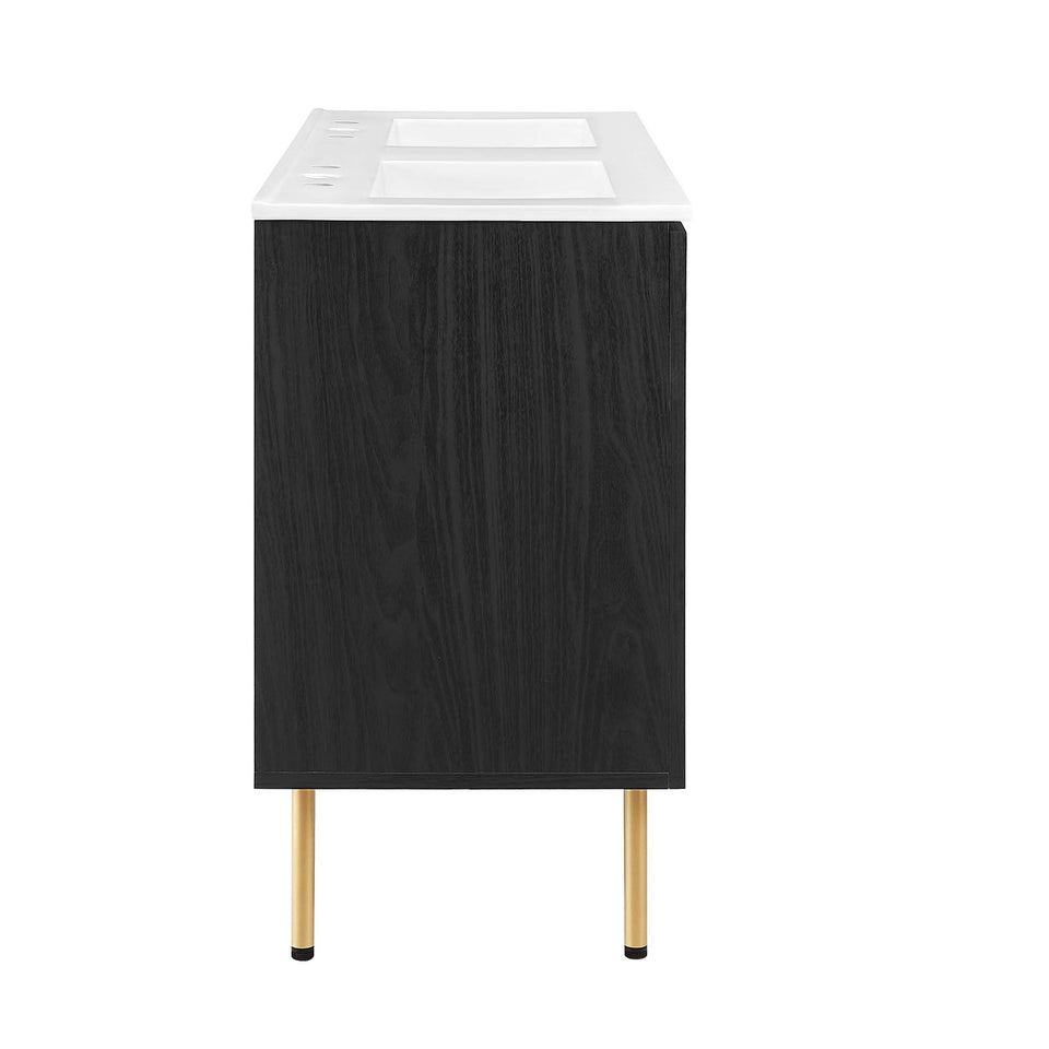 Chaucer 48" Bathroom Vanity with White Basin Included by Modway