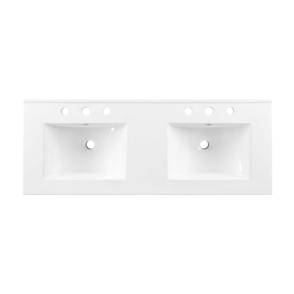 Chaucer 48" Bathroom Vanity with White Basin Included by Modway