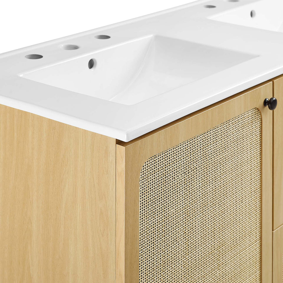 Chaucer 48" Bathroom Vanity with White Basin Included by Modway