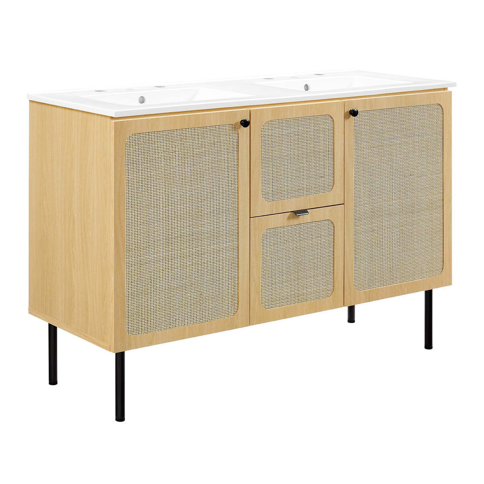 Chaucer 48" Bathroom Vanity with White Basin Included by Modway