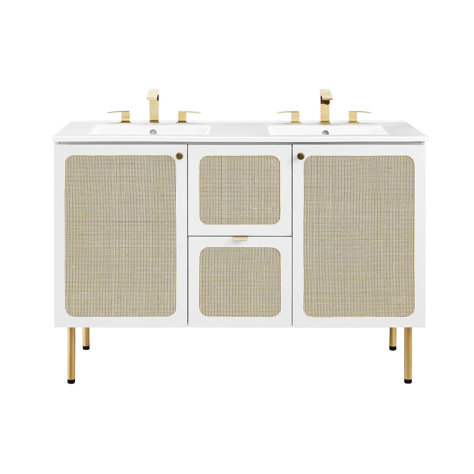 Chaucer 48" Bathroom Vanity with White Basin Included by Modway