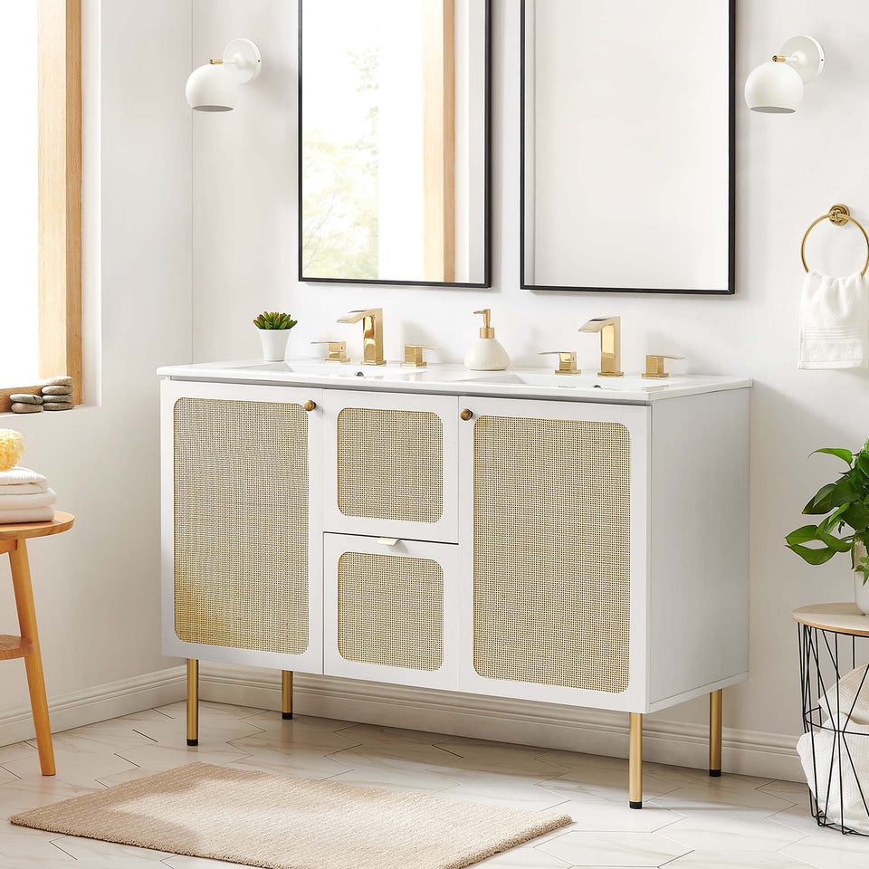 Chaucer 48" Bathroom Vanity with White Basin Included by Modway