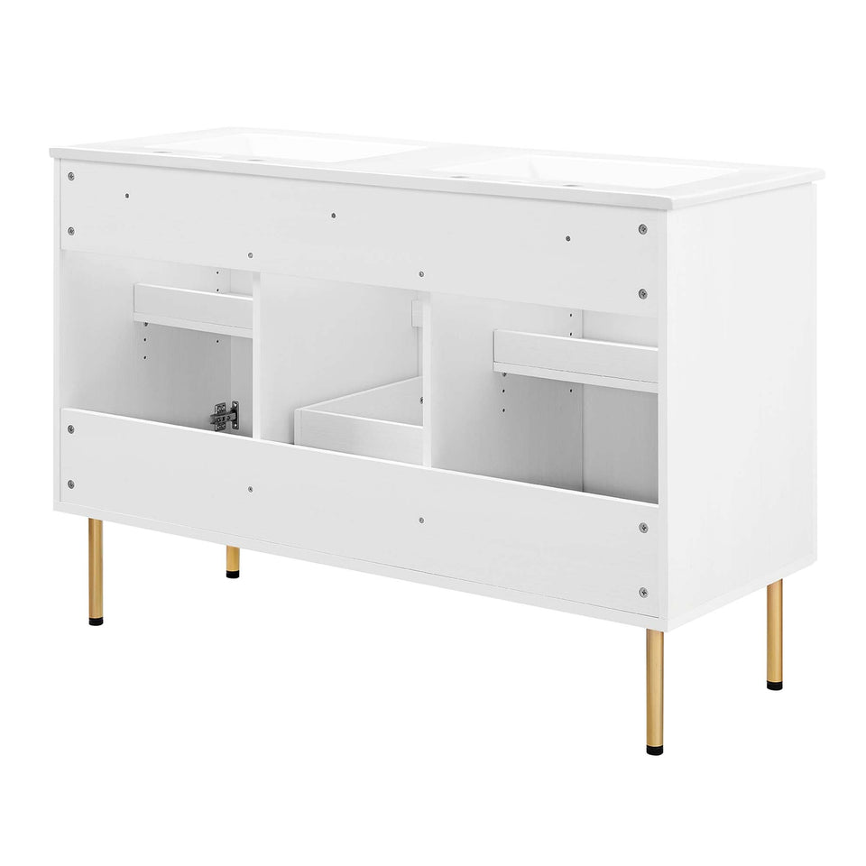 Chaucer 48" Bathroom Vanity with White Basin Included by Modway