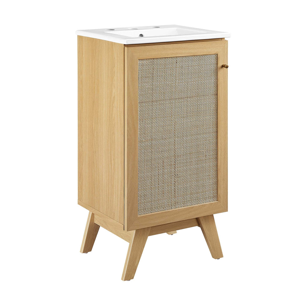 Soma Bathroom Vanity with White Basin Included by Modway