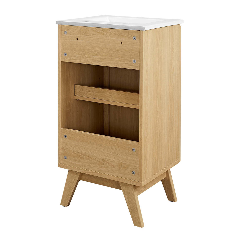 Soma Bathroom Vanity with White Basin Included by Modway