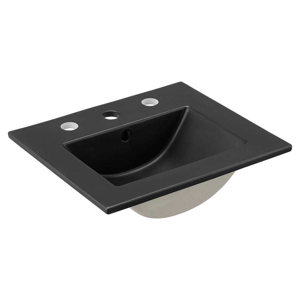 Soma Bathroom Vanity with White Basin Included by Modway
