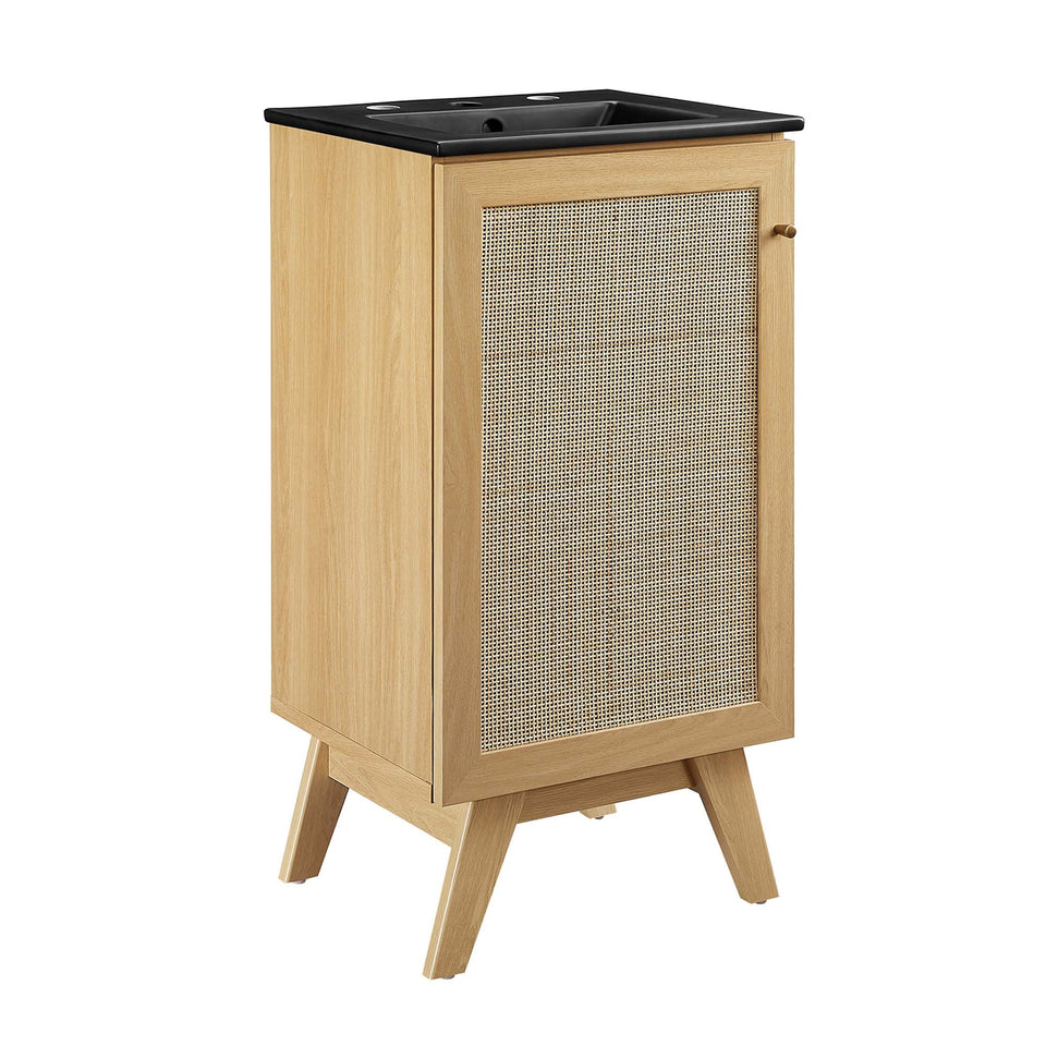 Soma Bathroom Vanity with Black Basin Included by Modway