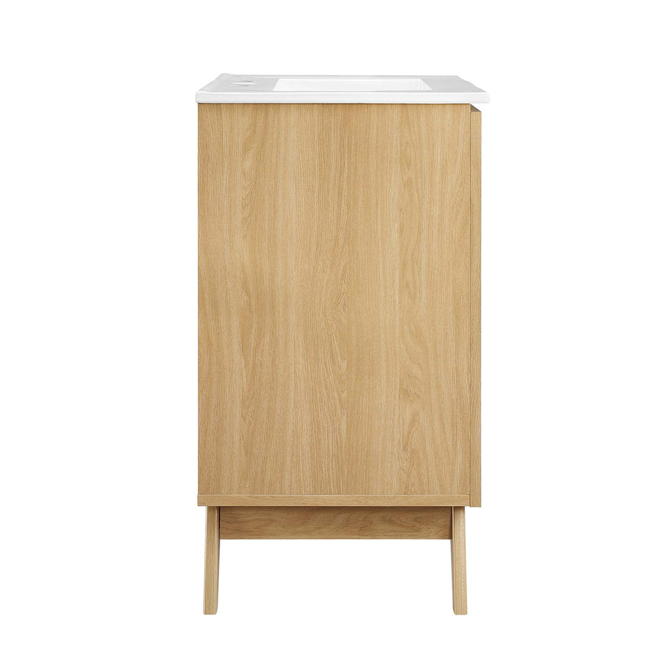 Soma Bathroom Vanity with White Basin Included by Modway