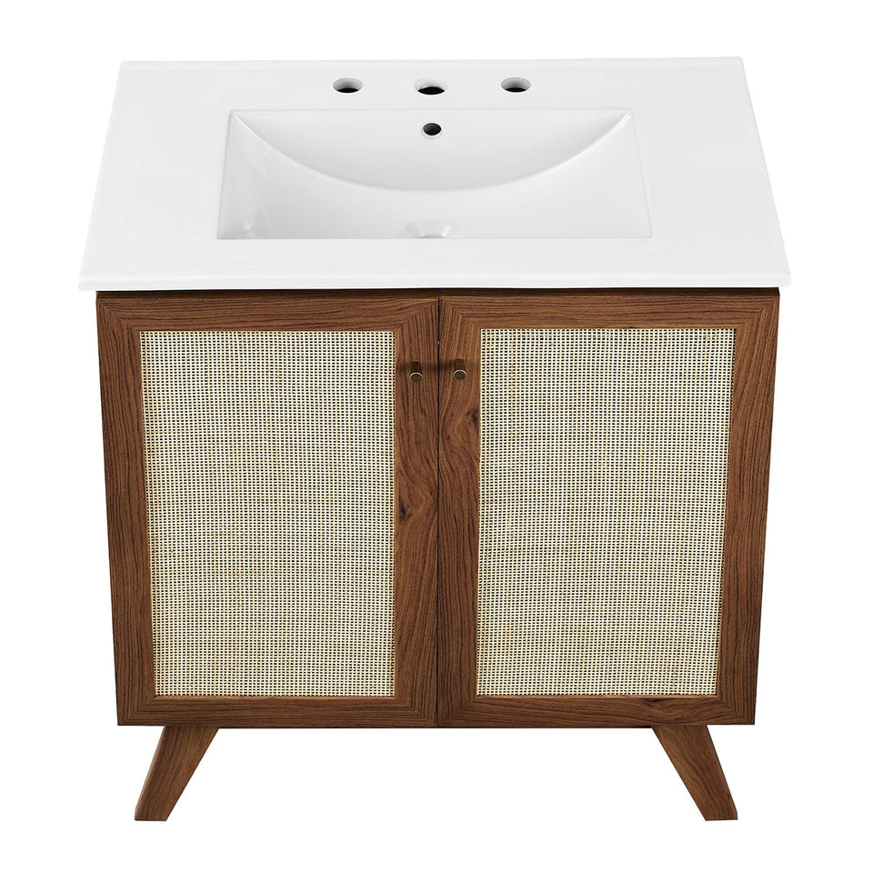 Soma Bathroom Vanity with White Basin Included by Modway