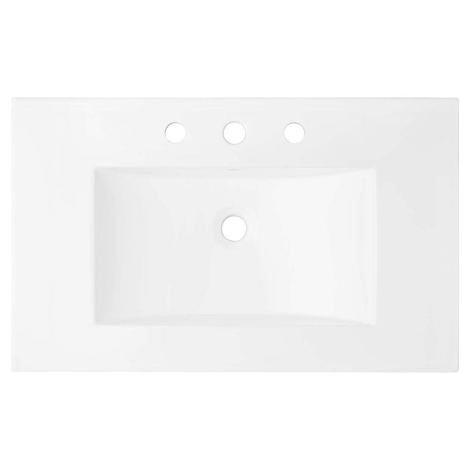 Soma Bathroom Vanity with White Basin Included by Modway