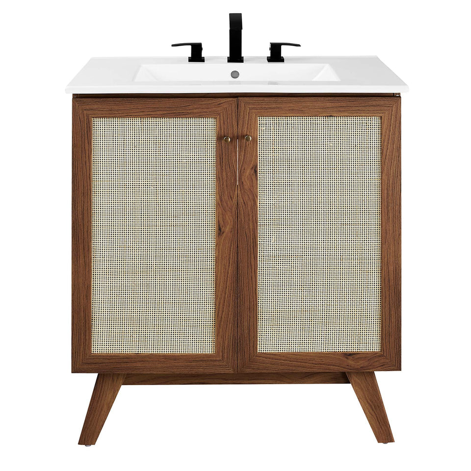 Soma Bathroom Vanity with White Basin Included by Modway