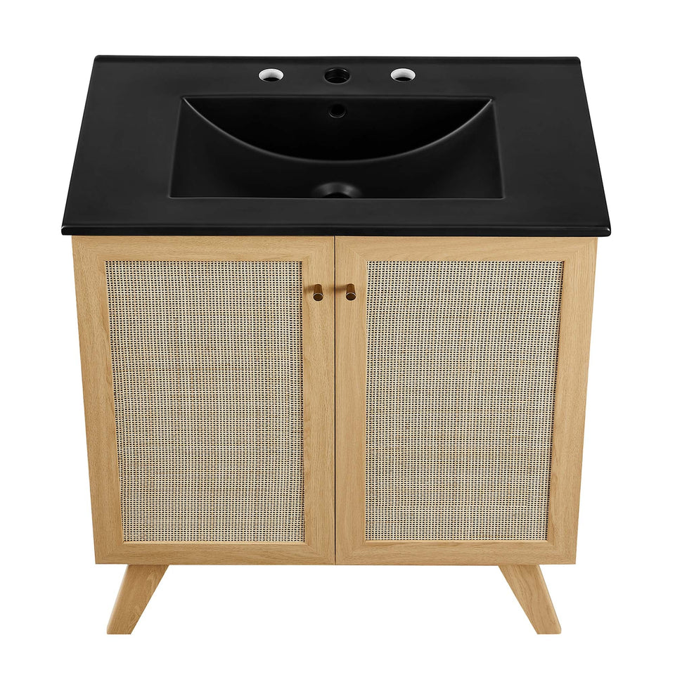 Soma Bathroom Vanity with Black Basin Included by Modway