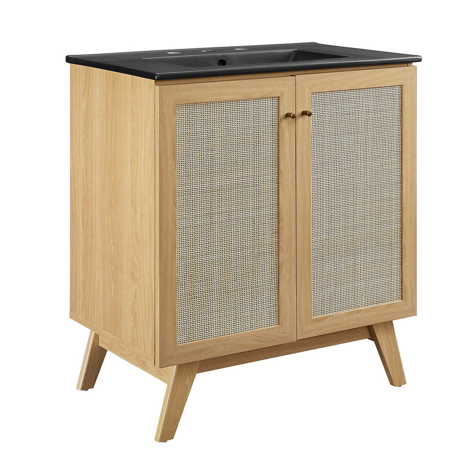 Soma Bathroom Vanity with Black Basin Included by Modway