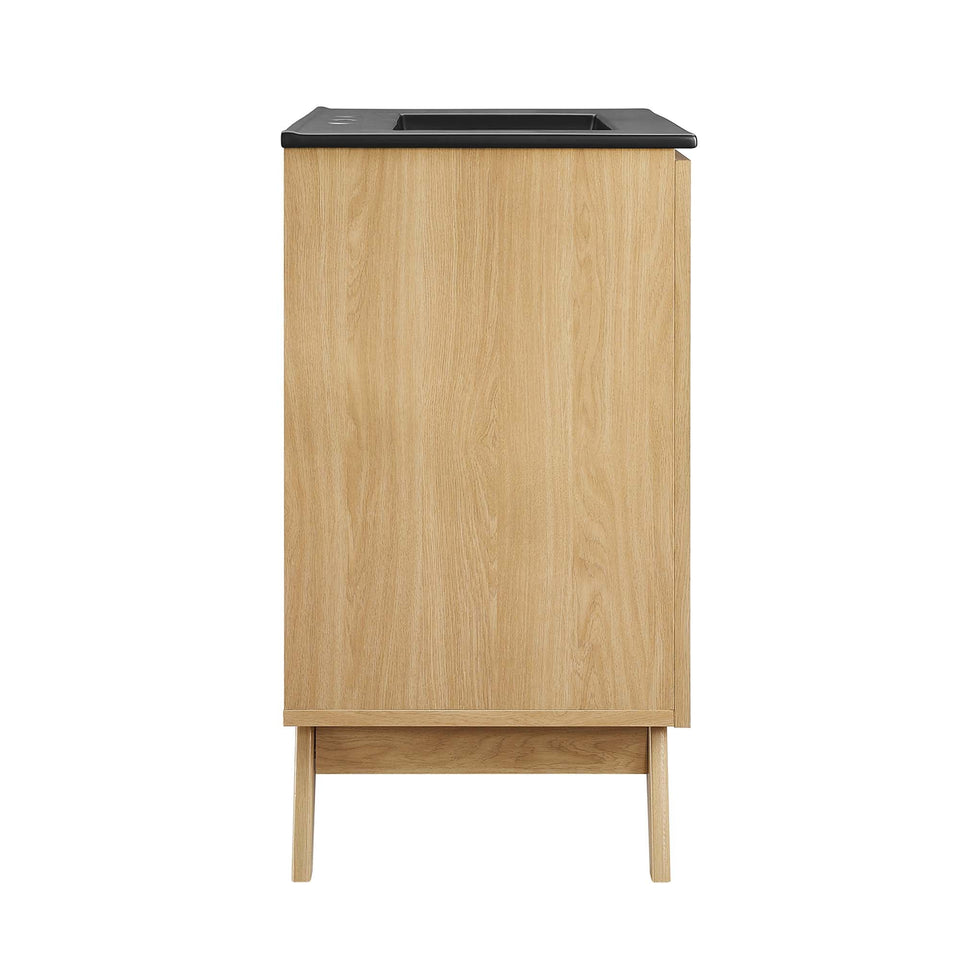 Soma Bathroom Vanity with Black Basin Included by Modway