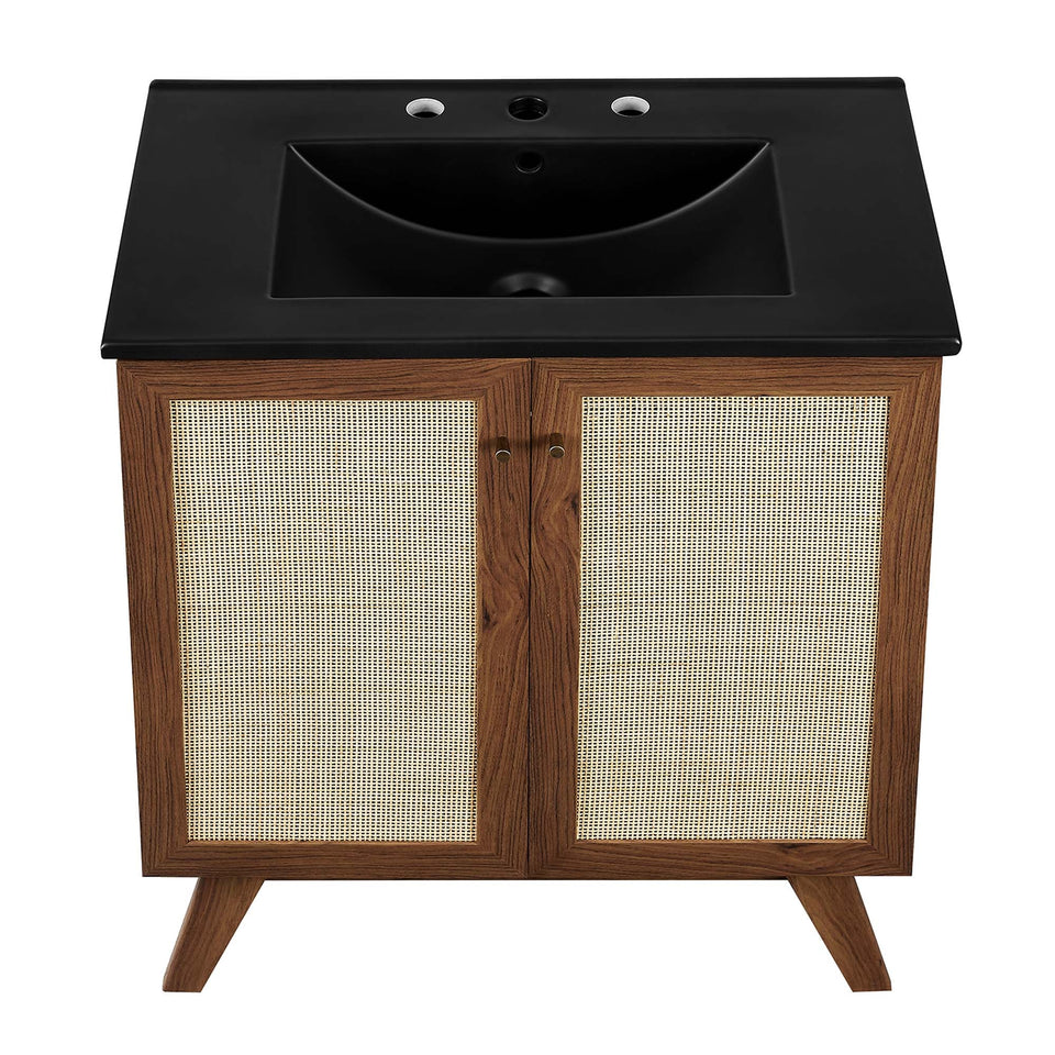 Soma Bathroom Vanity with Black Basin Included by Modway