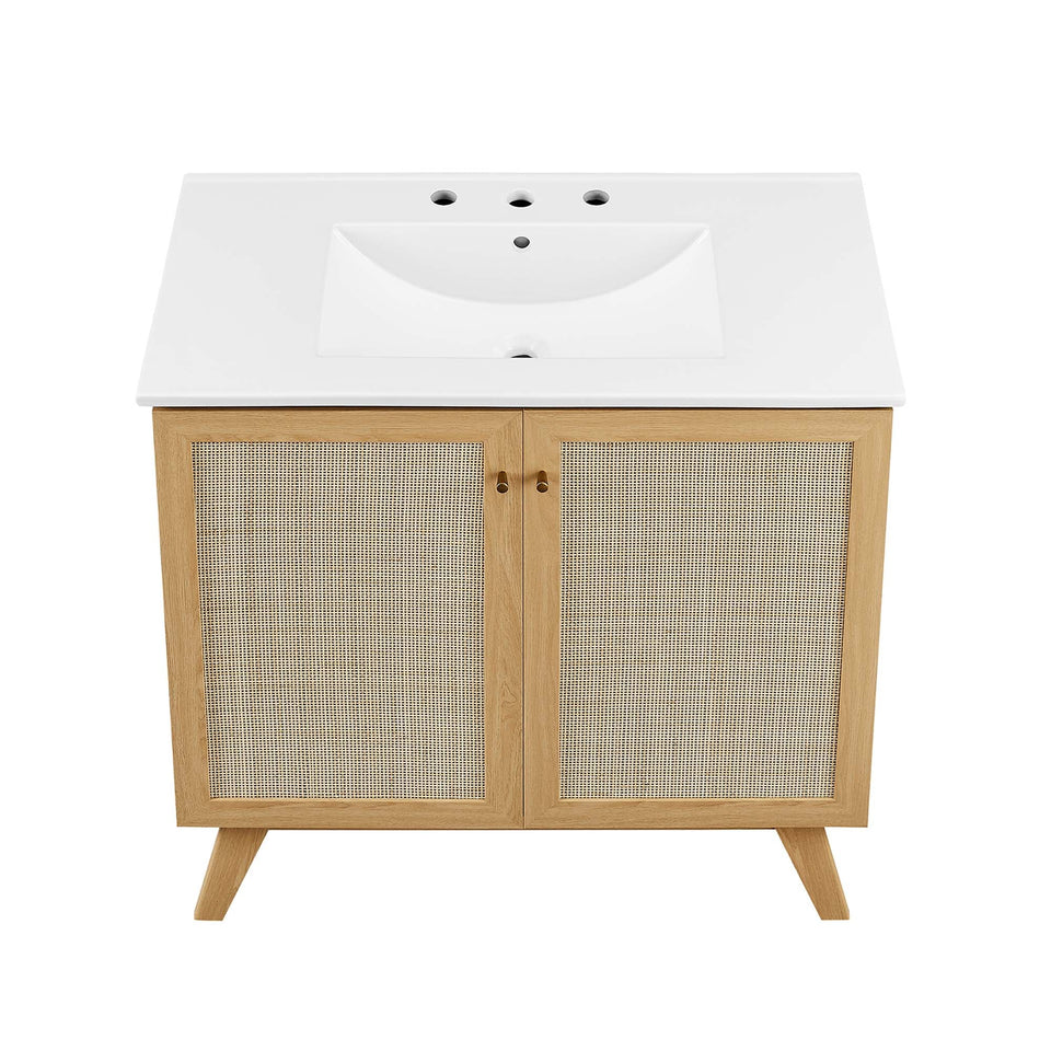 Soma Bathroom Vanity with White Basin Included by Modway