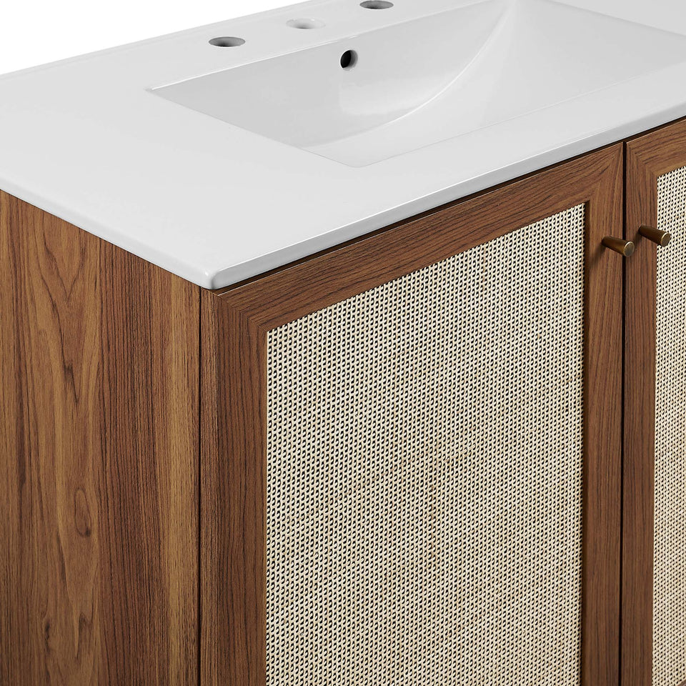 Soma Bathroom Vanity with White Basin Included by Modway