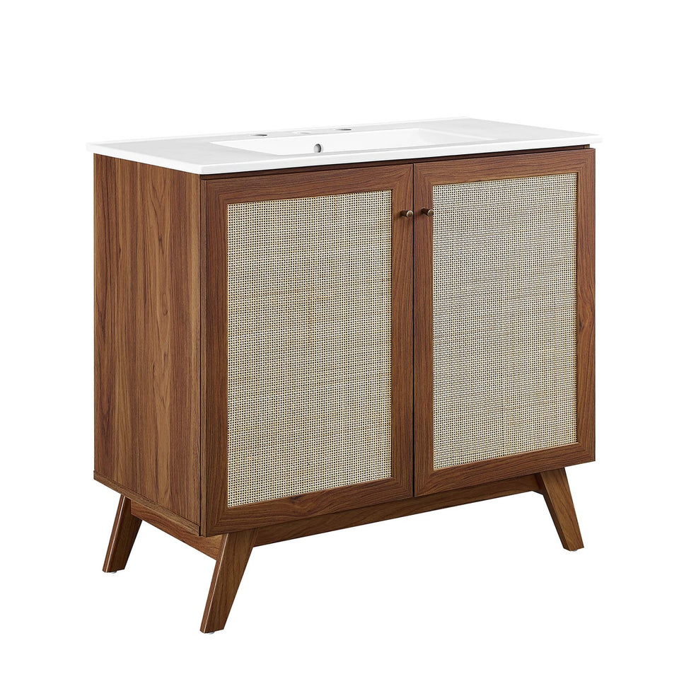 Soma Bathroom Vanity with White Basin Included by Modway