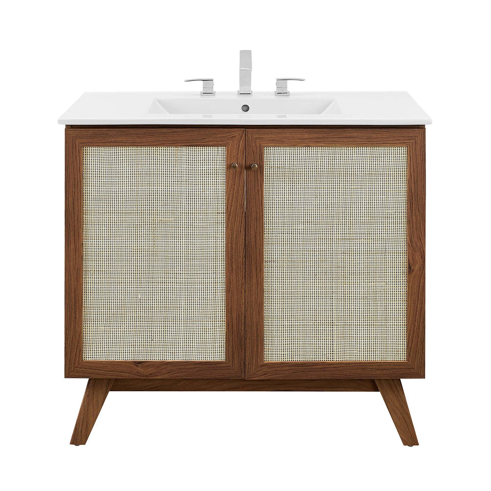 Soma Bathroom Vanity with White Basin Included by Modway