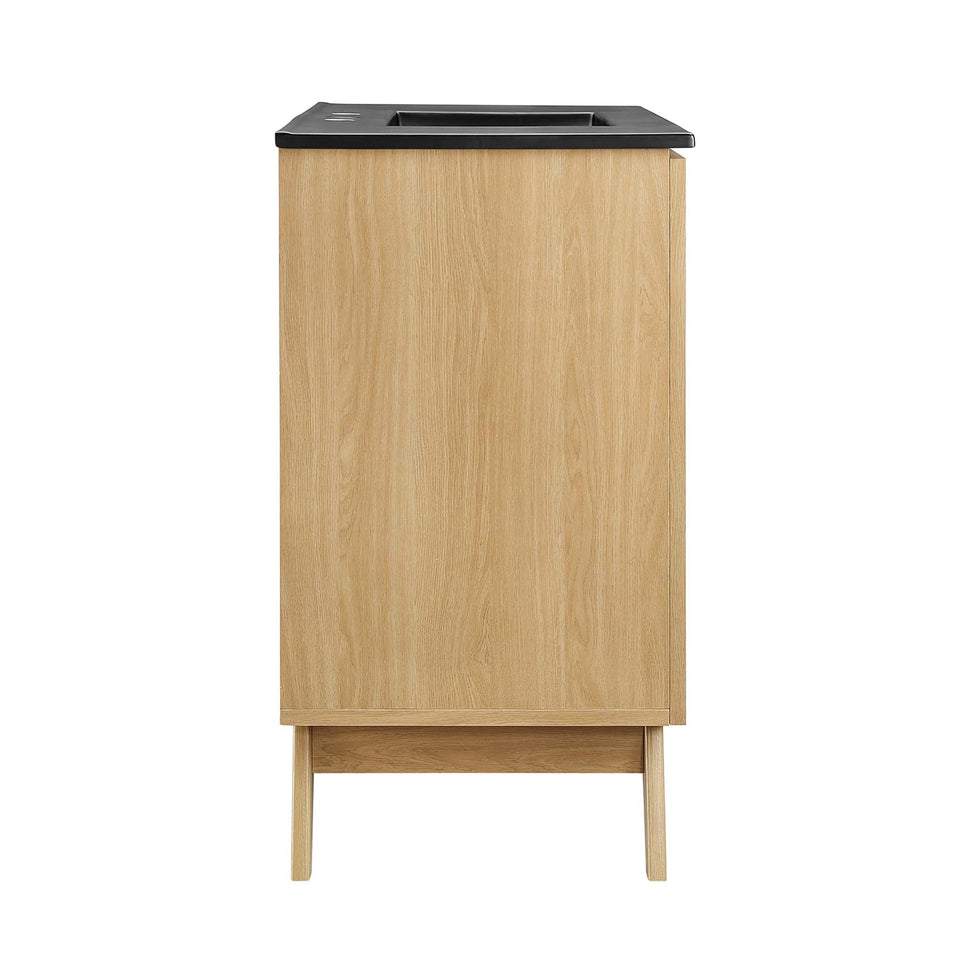 Soma Bathroom Vanity with Black Basin Included by Modway