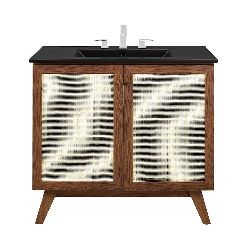 Soma Bathroom Vanity with Black Basin Included by Modway