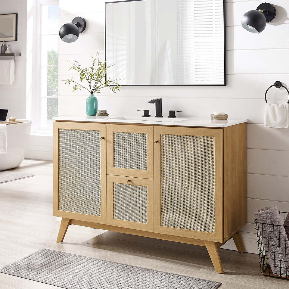 Soma 48" Single Sink Bathroom Vanity by Modway