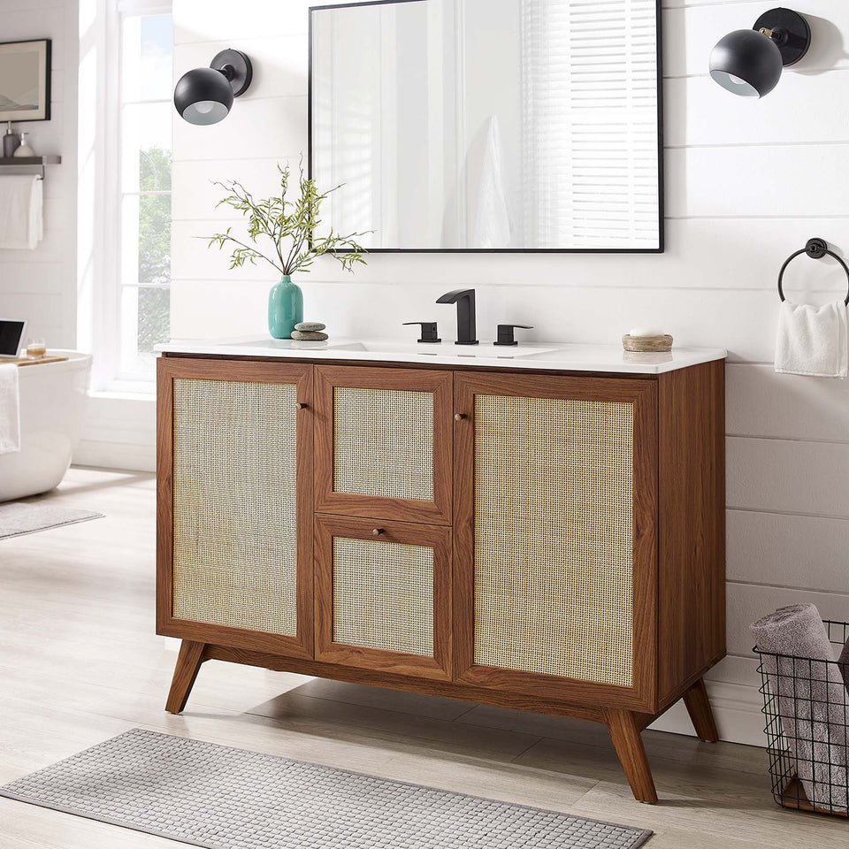 Soma 48" Single Sink Bathroom Vanity by Modway