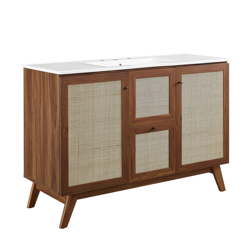Soma Bathroom Vanity with White Basin Included by Modway