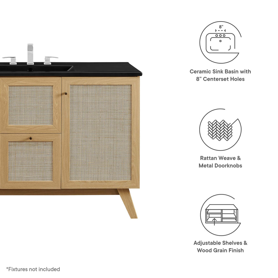 Soma 48" Single Sink Bathroom Vanity by Modway