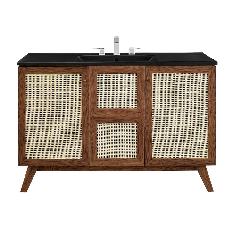 Soma Bathroom Vanity with Black Basin Included by Modway