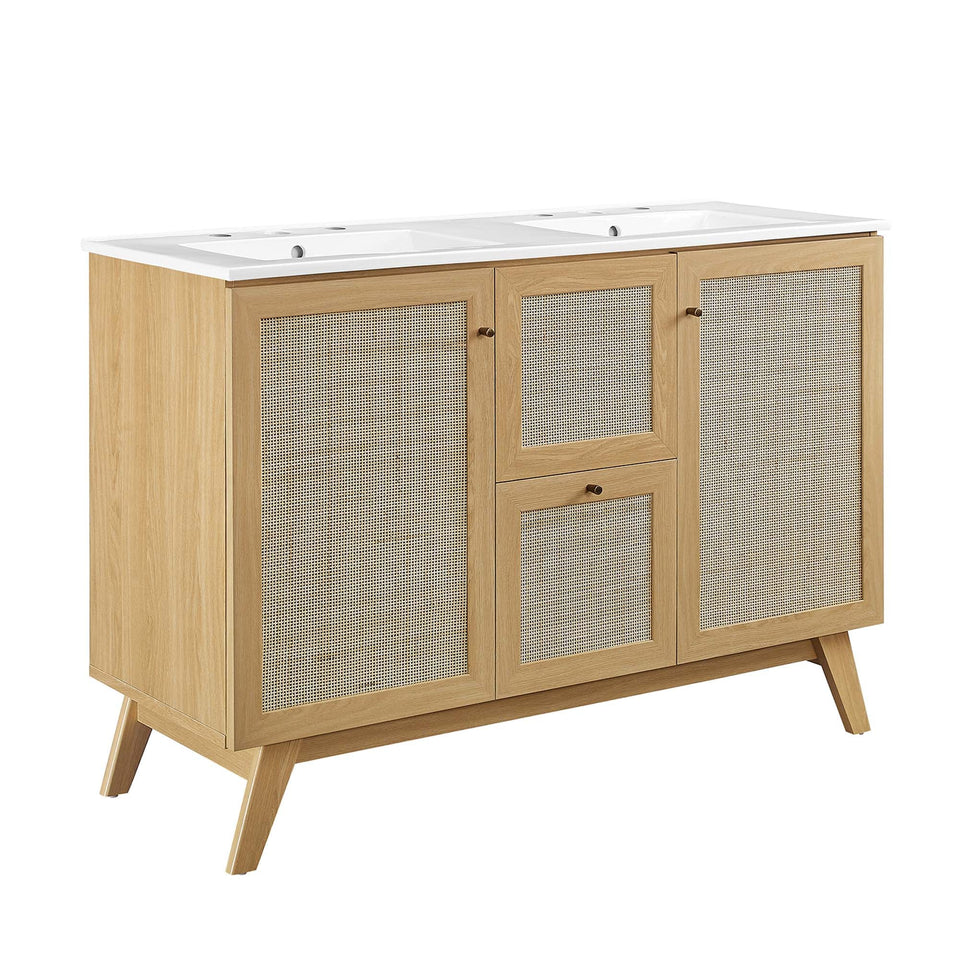 Soma Bathroom Vanity with White Basin Included by Modway