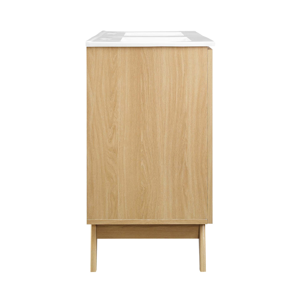 Soma 48" Double Sink Bathroom Vanity by Modway