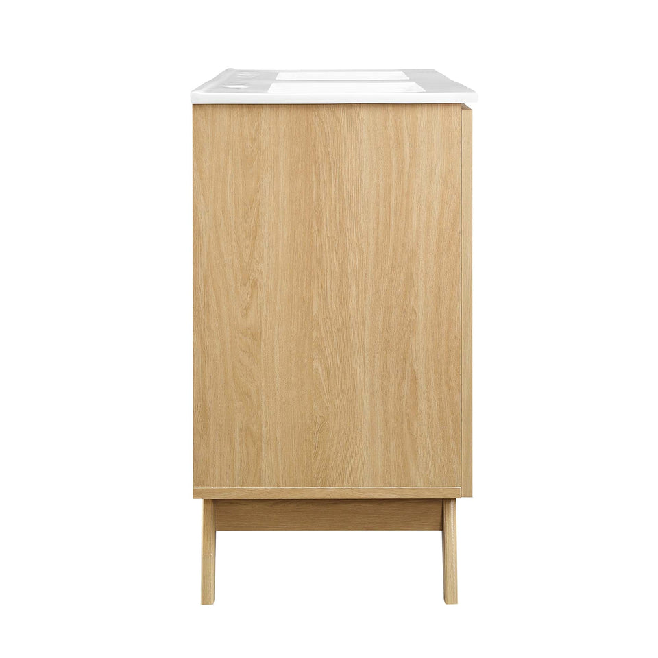 Soma Bathroom Vanity with White Basin Included by Modway