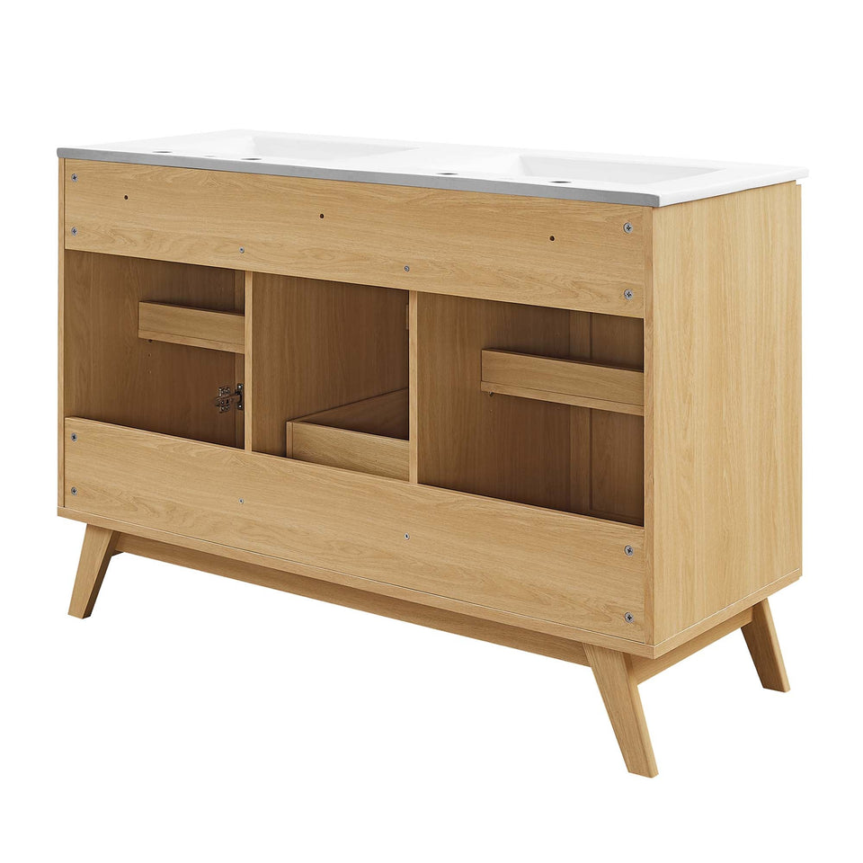 Soma Bathroom Vanity with White Basin Included by Modway