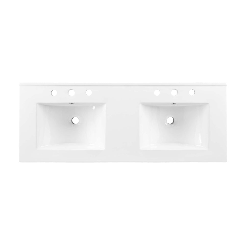 Soma 48" Double Sink Bathroom Vanity by Modway